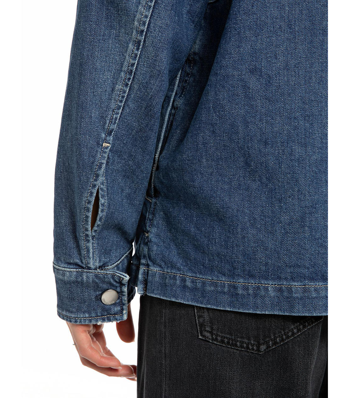 コンフォートデニムジャケット 詳細画像 ダークブルー 6